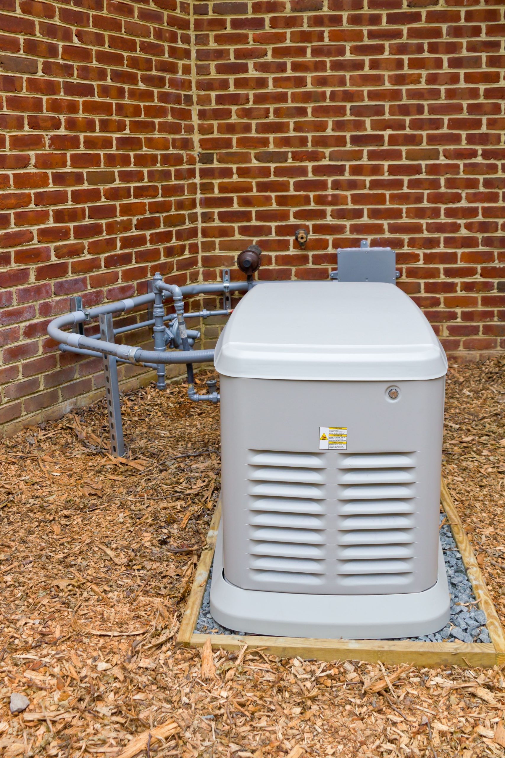 The location affects the whole-house generator installation cost. 